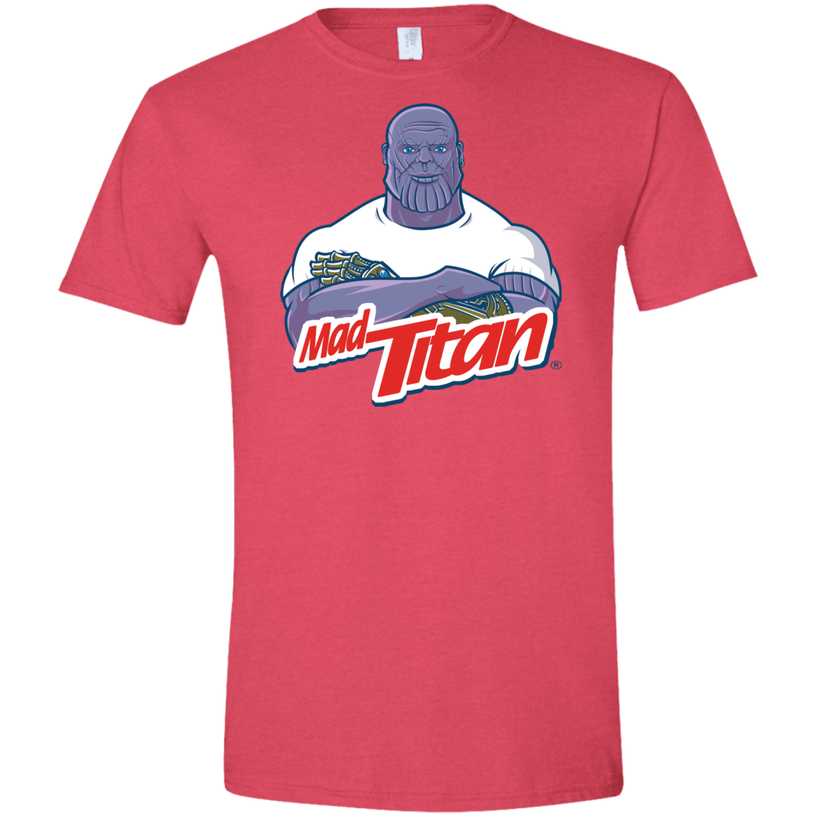 T-Shirts Heather Red / S INFINITY CLEANER Men's Semi-Fitted Softstyle