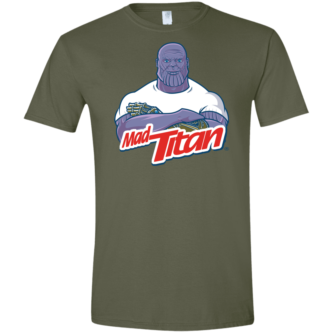 T-Shirts Military Green / S INFINITY CLEANER Men's Semi-Fitted Softstyle