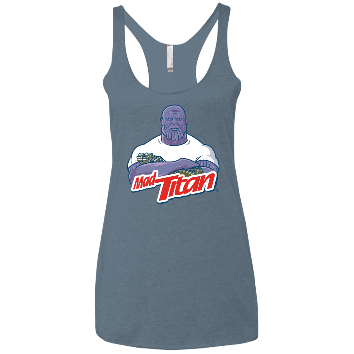 T-Shirts Indigo / X-Small INFINITY CLEANER Women's Triblend Racerback Tank