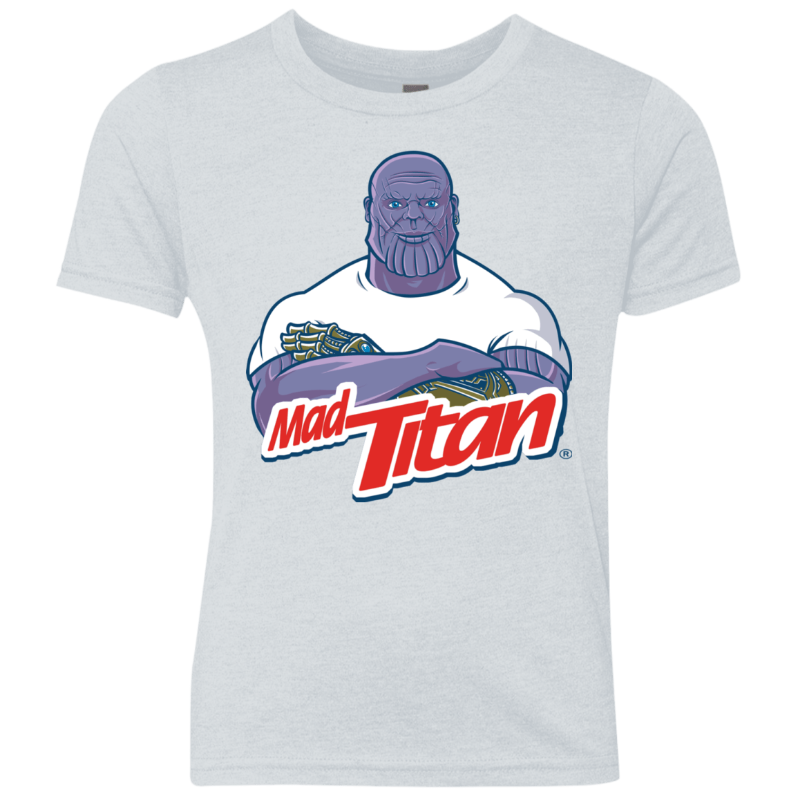 T-Shirts Heather White / YXS INFINITY CLEANER Youth Triblend T-Shirt