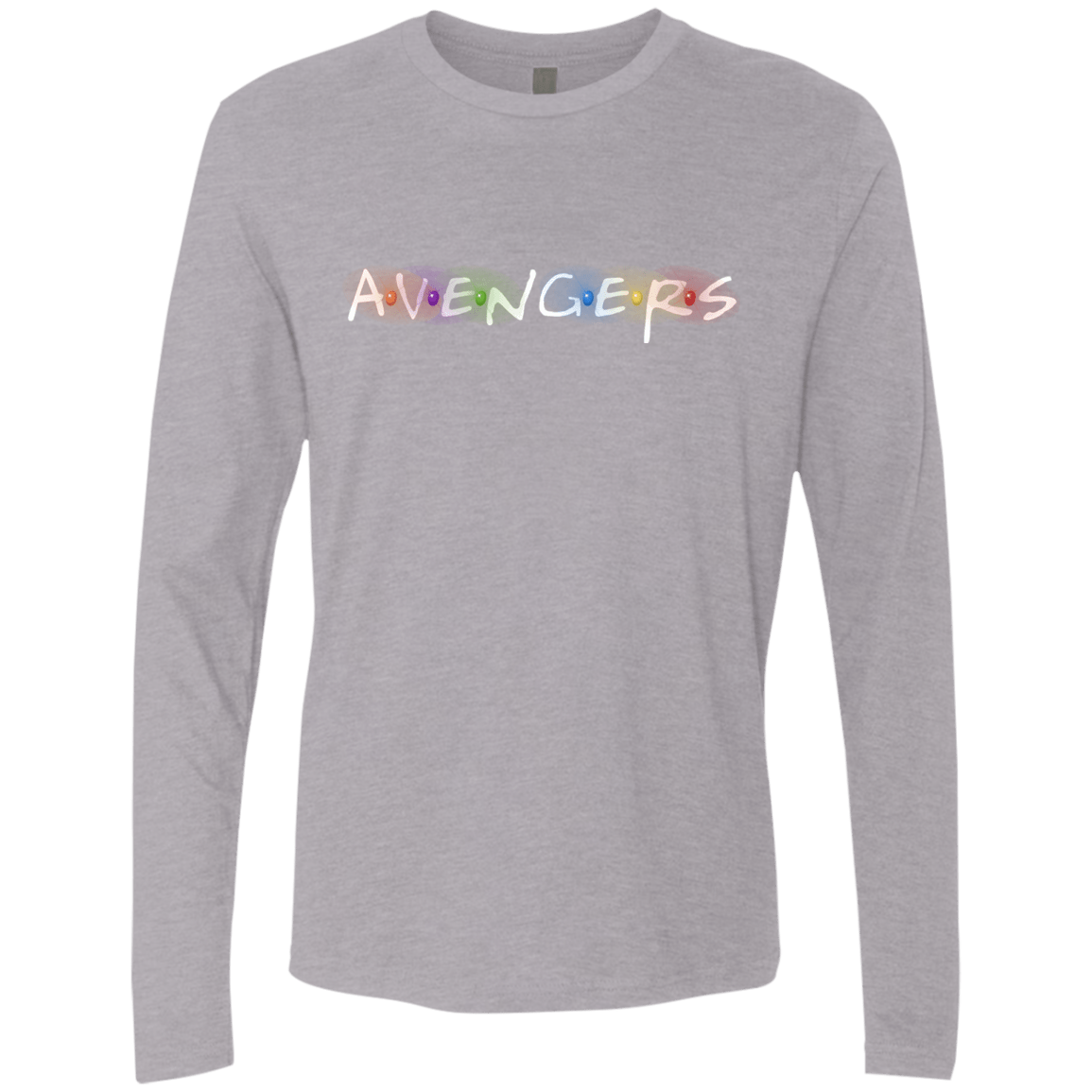 T-Shirts Heather Grey / S Infinity Friends Men's Premium Long Sleeve