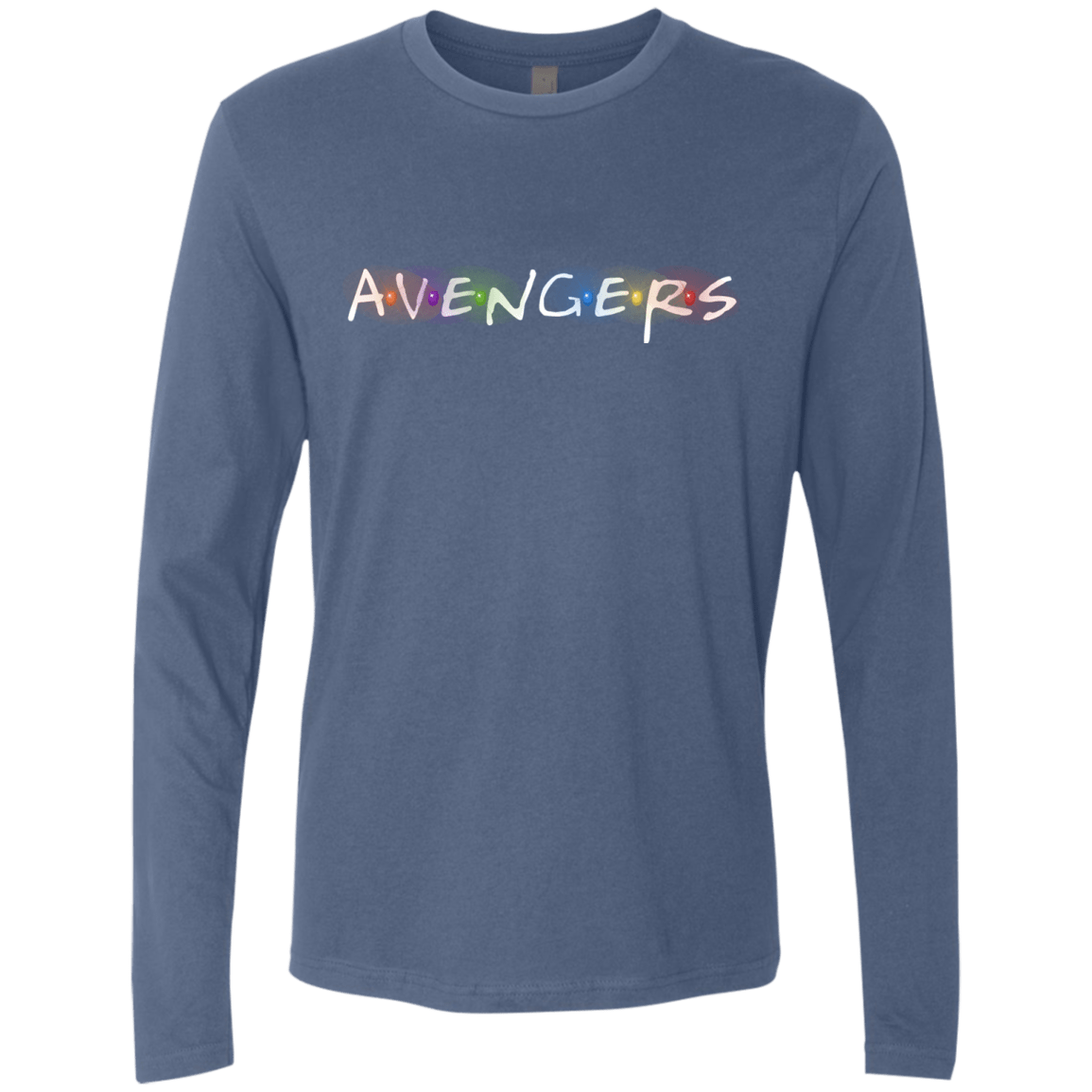 T-Shirts Indigo / S Infinity Friends Men's Premium Long Sleeve