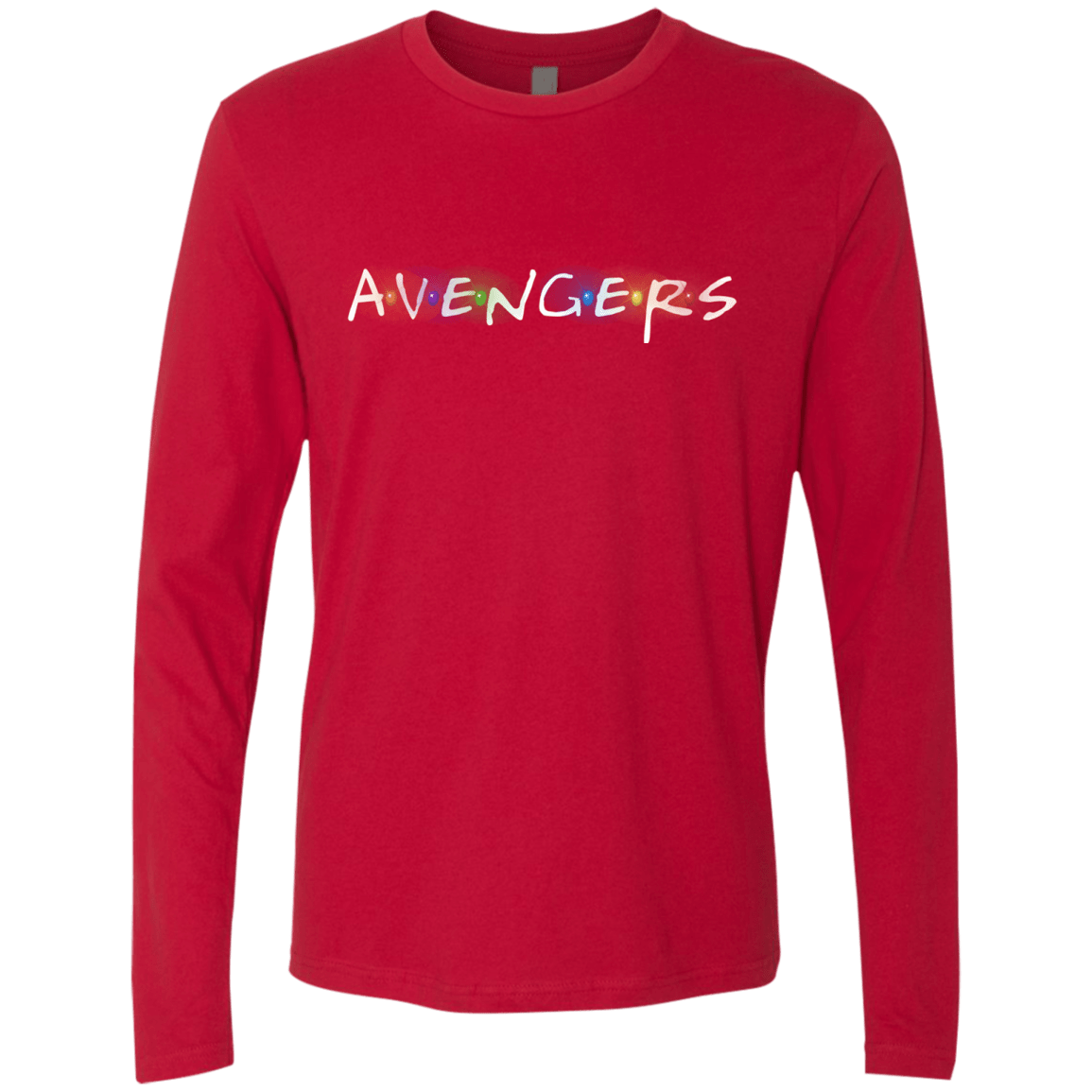 T-Shirts Red / S Infinity Friends Men's Premium Long Sleeve