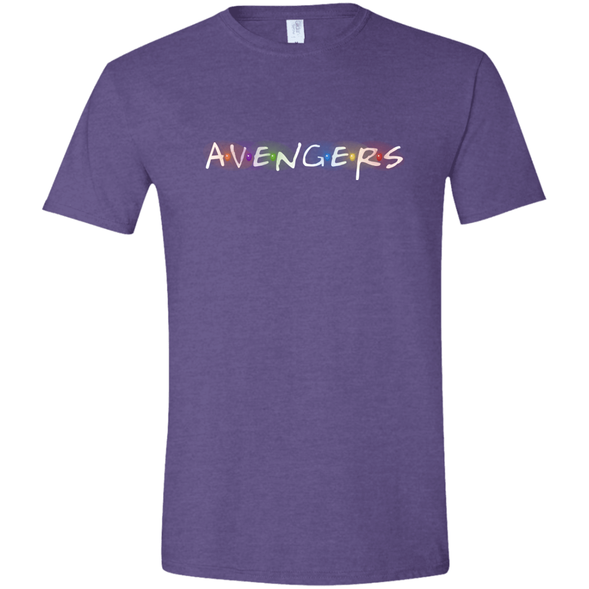 T-Shirts Heather Purple / S Infinity Friends Men's Semi-Fitted Softstyle