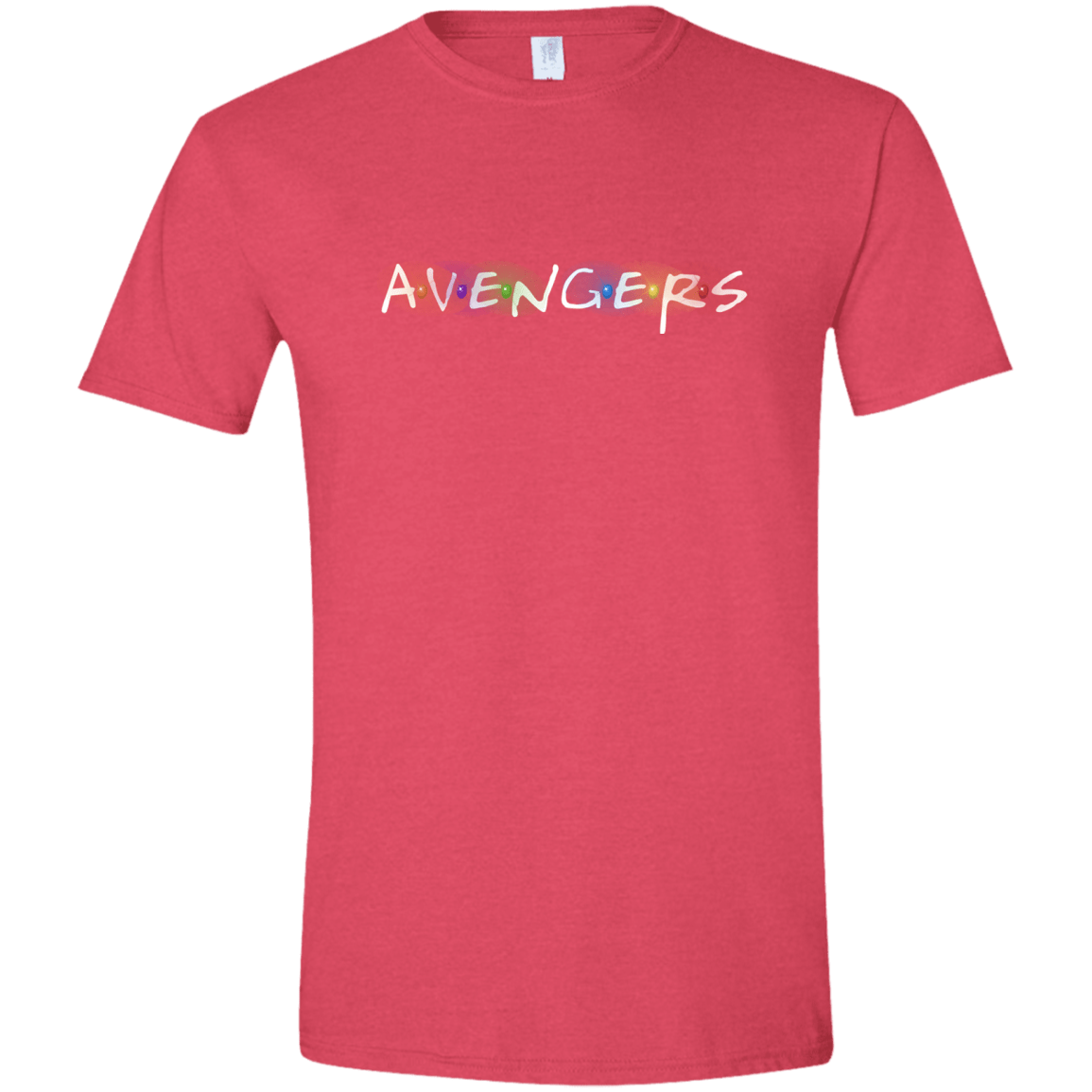 T-Shirts Heather Red / S Infinity Friends Men's Semi-Fitted Softstyle