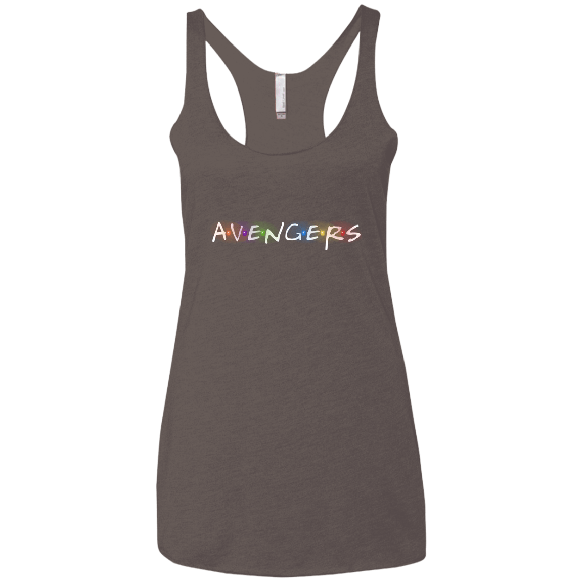 T-Shirts Macchiato / X-Small Infinity Friends Women's Triblend Racerback Tank