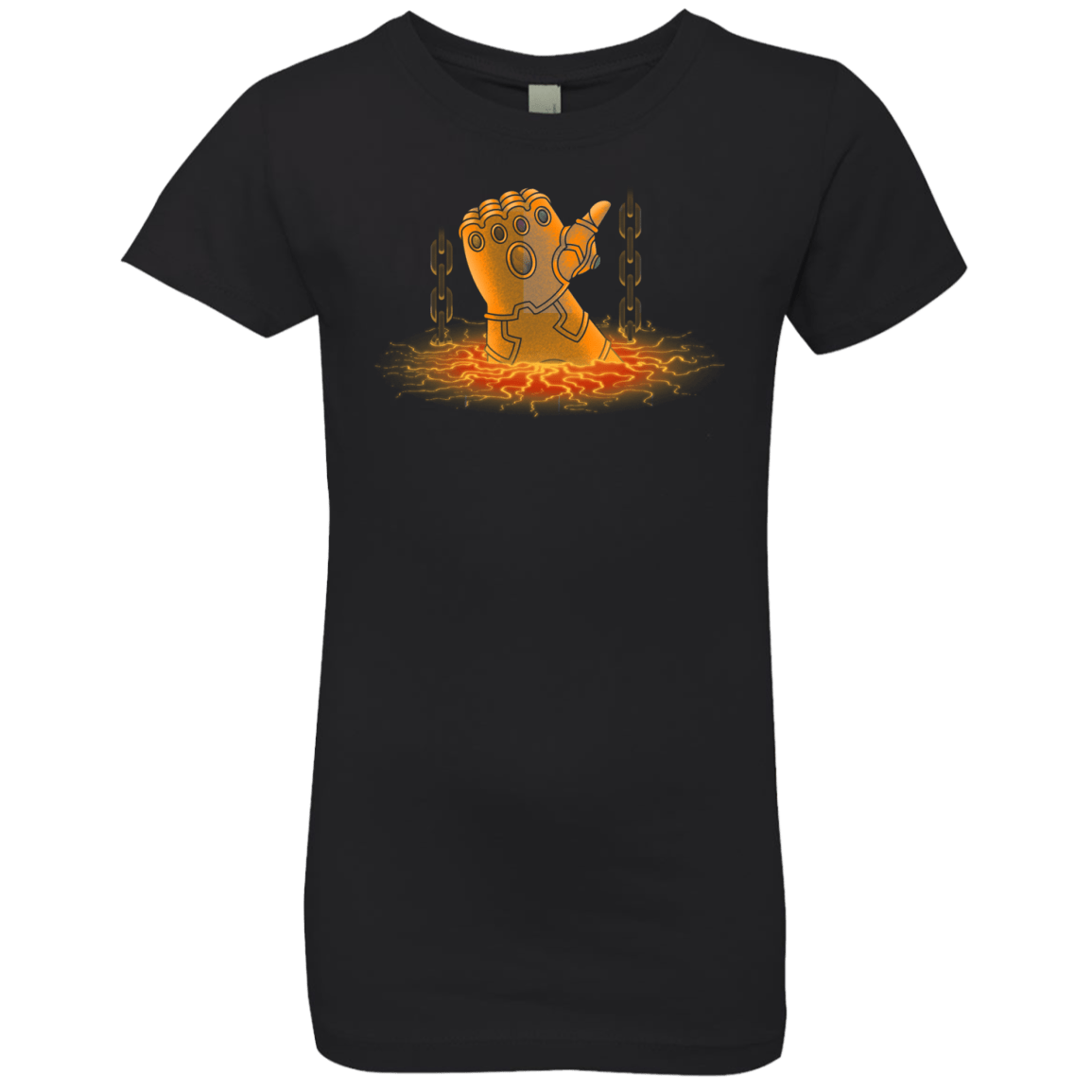T-Shirts Black / YXS Infinity Gauntlet Girls Premium T-Shirt