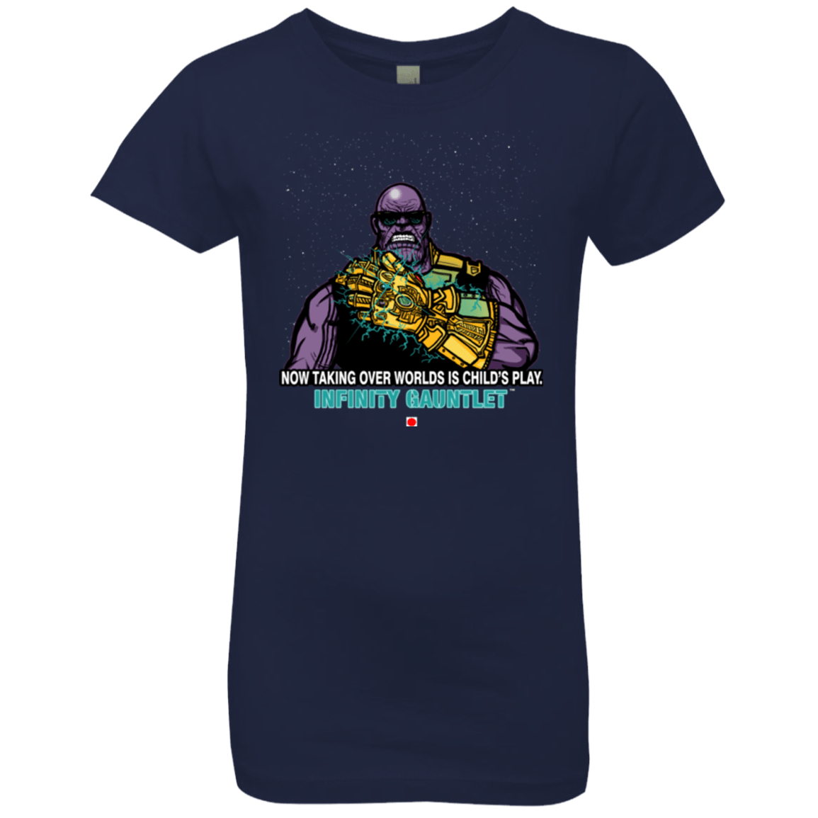 T-Shirts Midnight Navy / YXS Infinity Gear Girls Premium T-Shirt