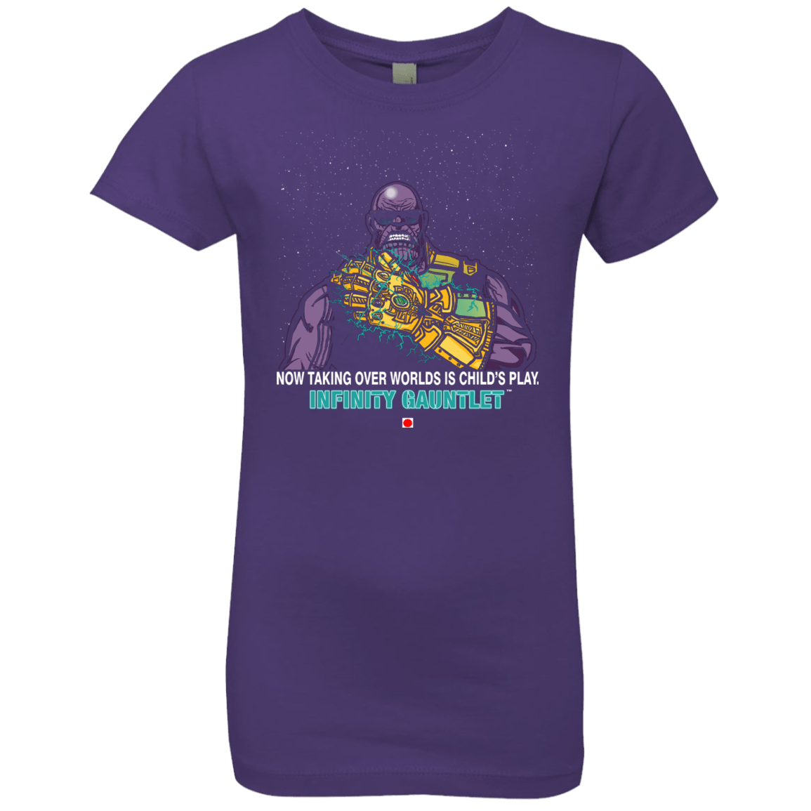 T-Shirts Purple Rush / YXS Infinity Gear Girls Premium T-Shirt