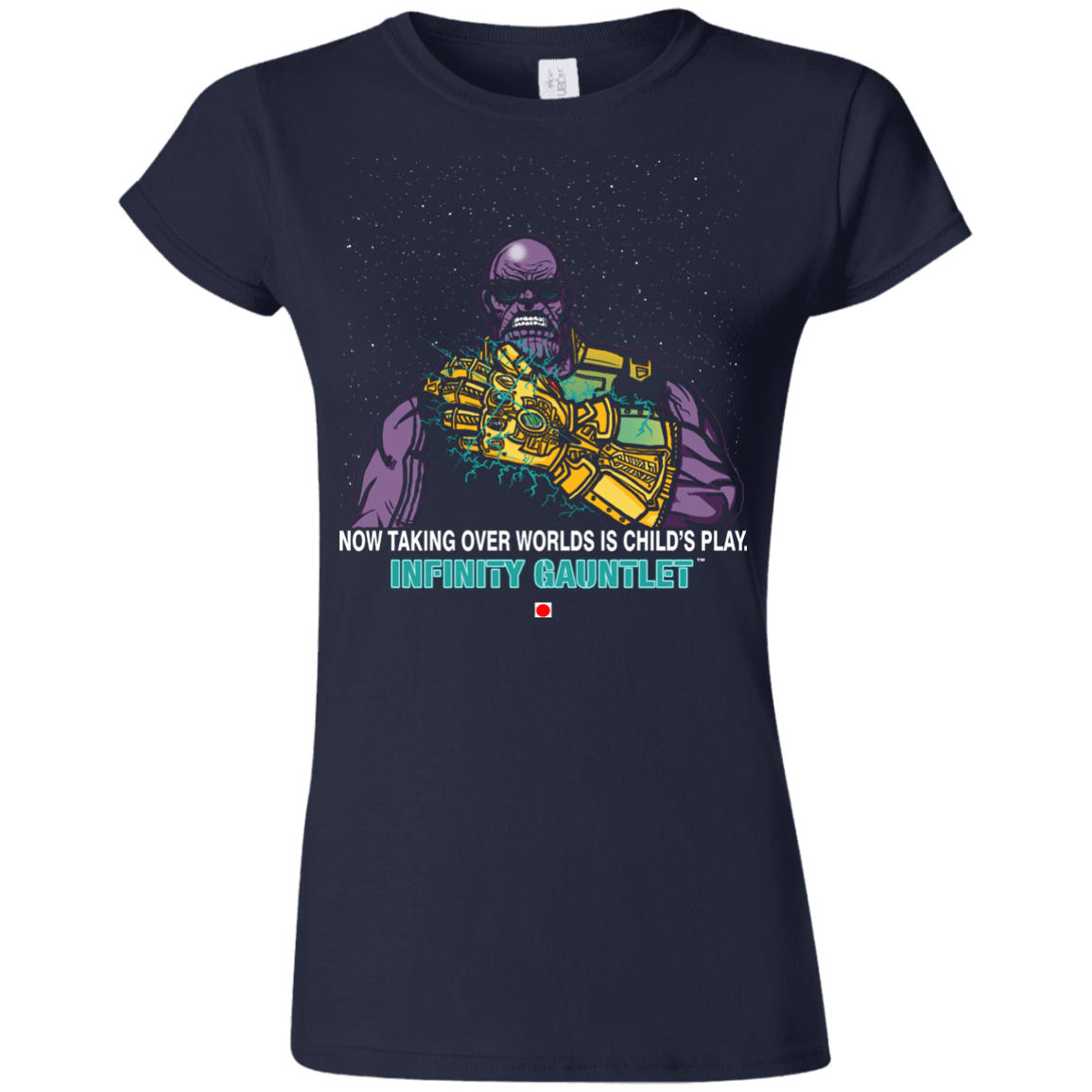 T-Shirts Navy / S Infinity Gear Junior Slimmer-Fit T-Shirt