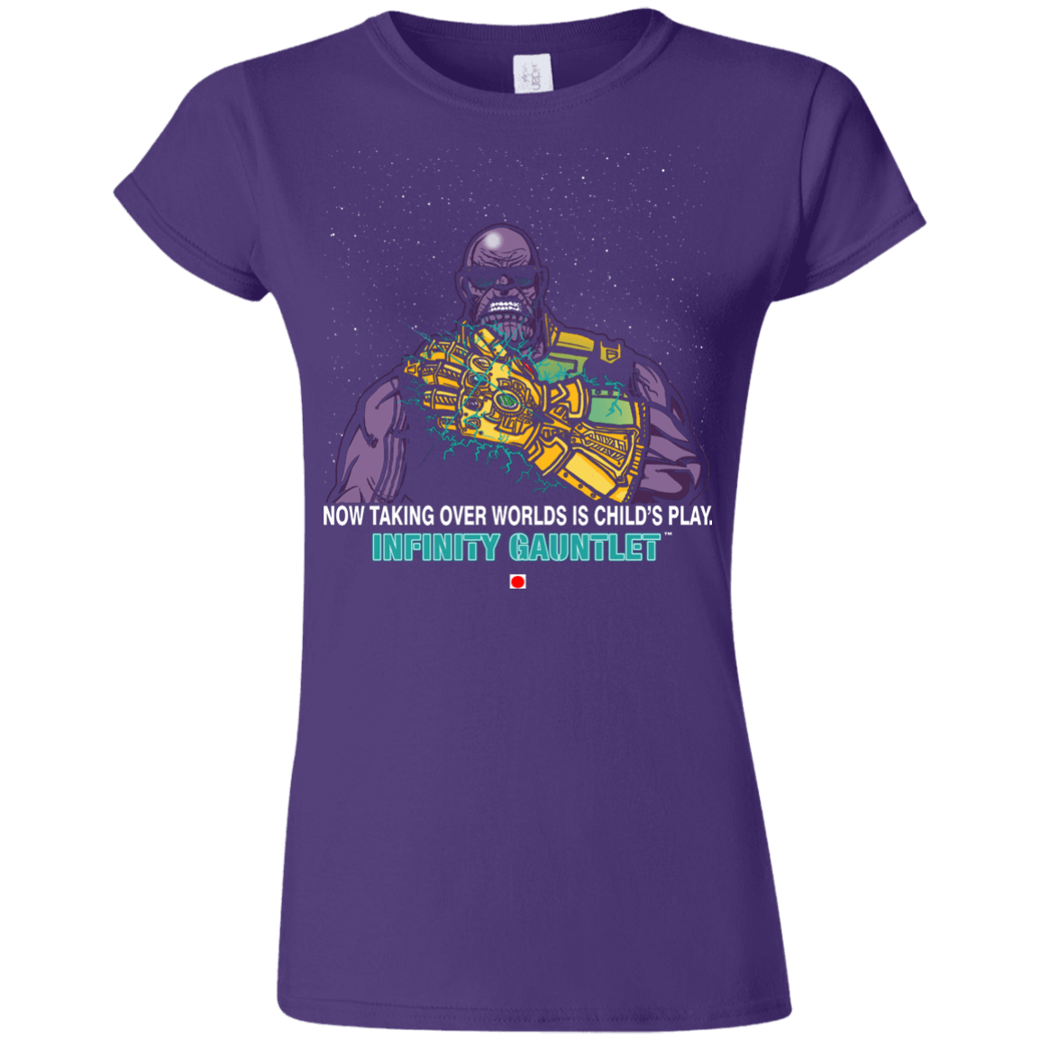 T-Shirts Purple / S Infinity Gear Junior Slimmer-Fit T-Shirt