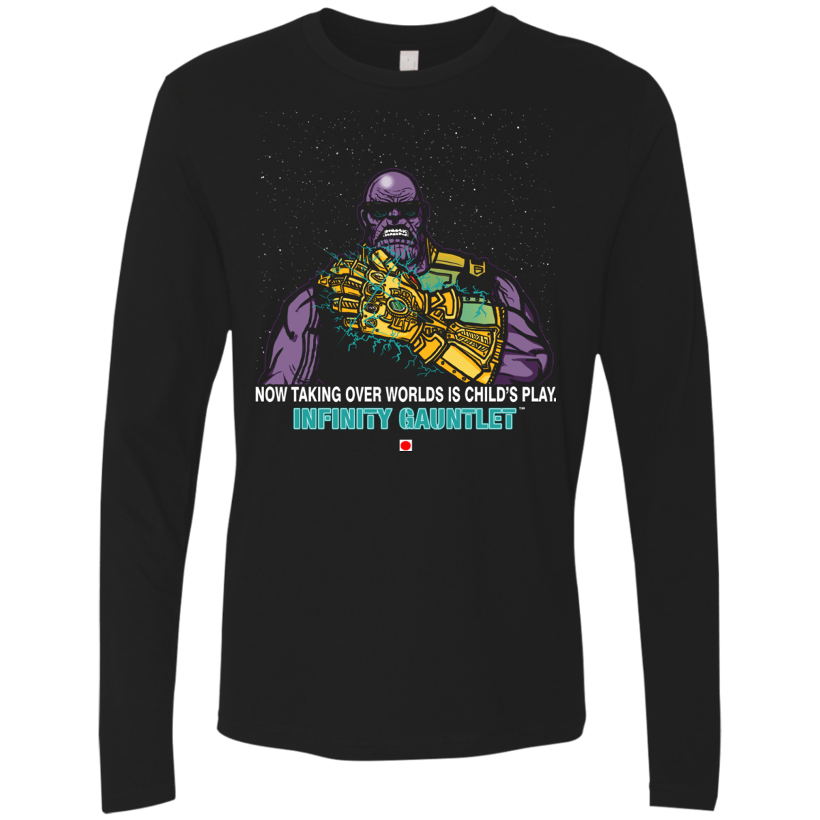 T-Shirts Black / S Infinity Gear Men's Premium Long Sleeve