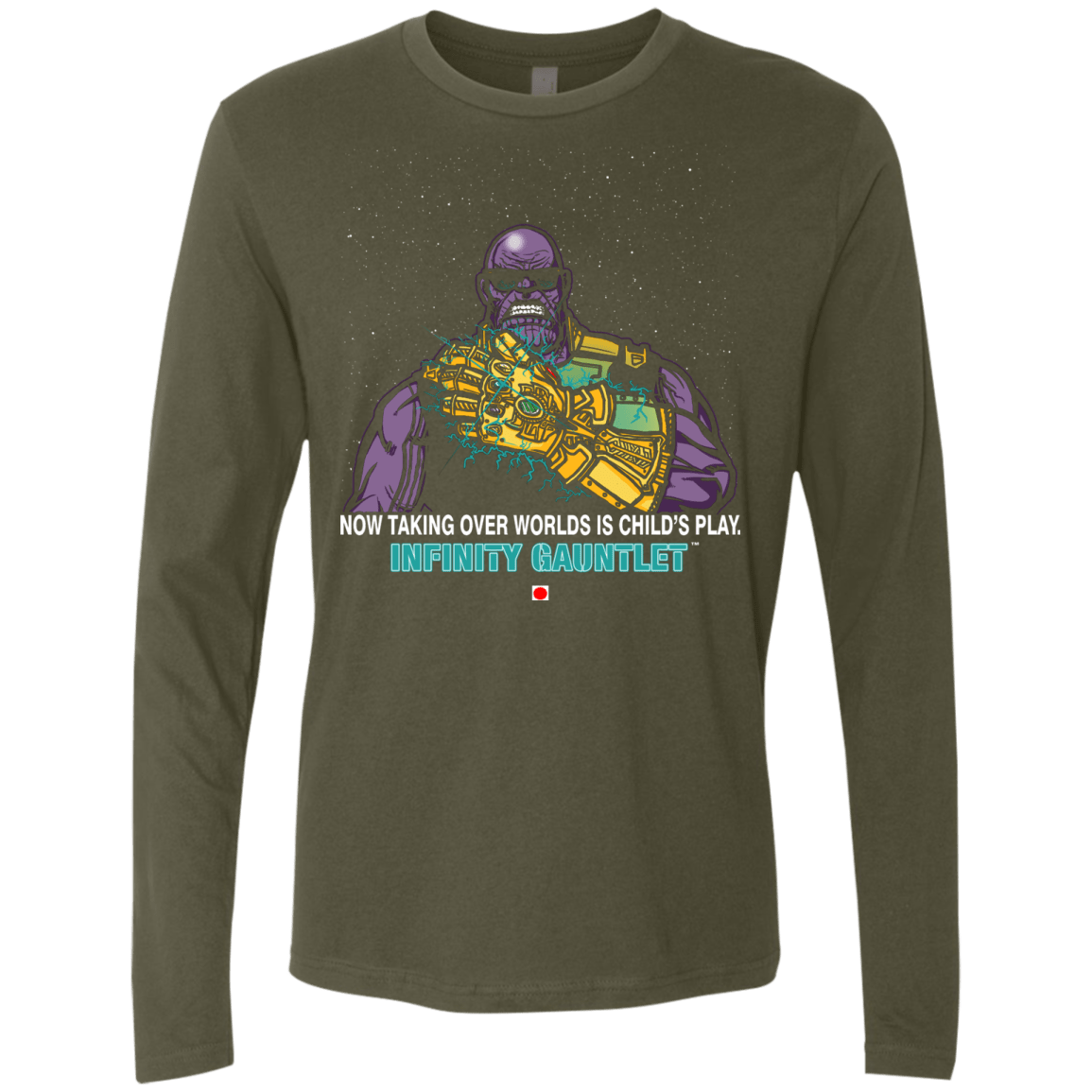 T-Shirts Military Green / S Infinity Gear Men's Premium Long Sleeve