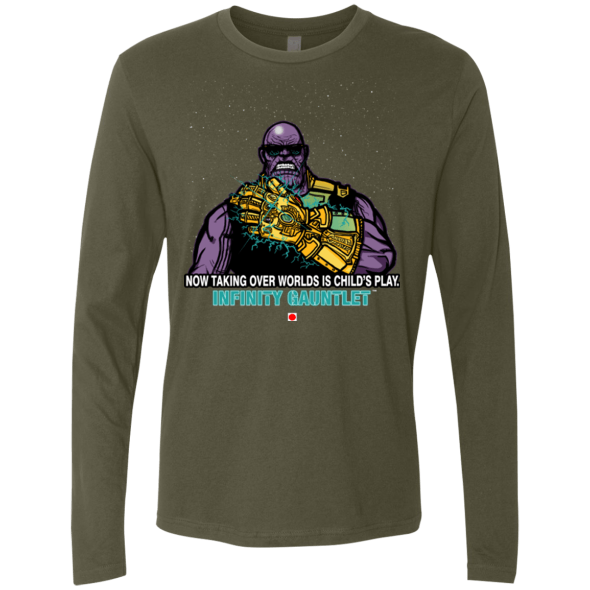 T-Shirts Military Green / S Infinity Gear Men's Premium Long Sleeve