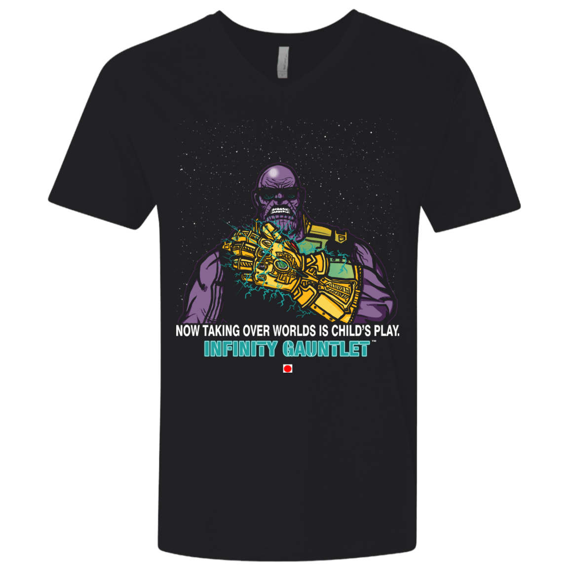 T-Shirts Black / X-Small Infinity Gear Men's Premium V-Neck