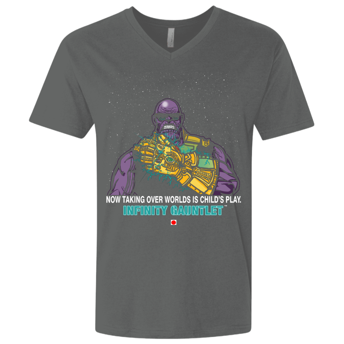 T-Shirts Heavy Metal / X-Small Infinity Gear Men's Premium V-Neck