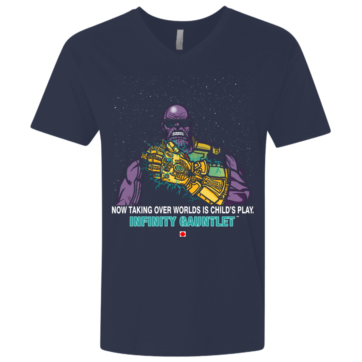 T-Shirts Midnight Navy / X-Small Infinity Gear Men's Premium V-Neck