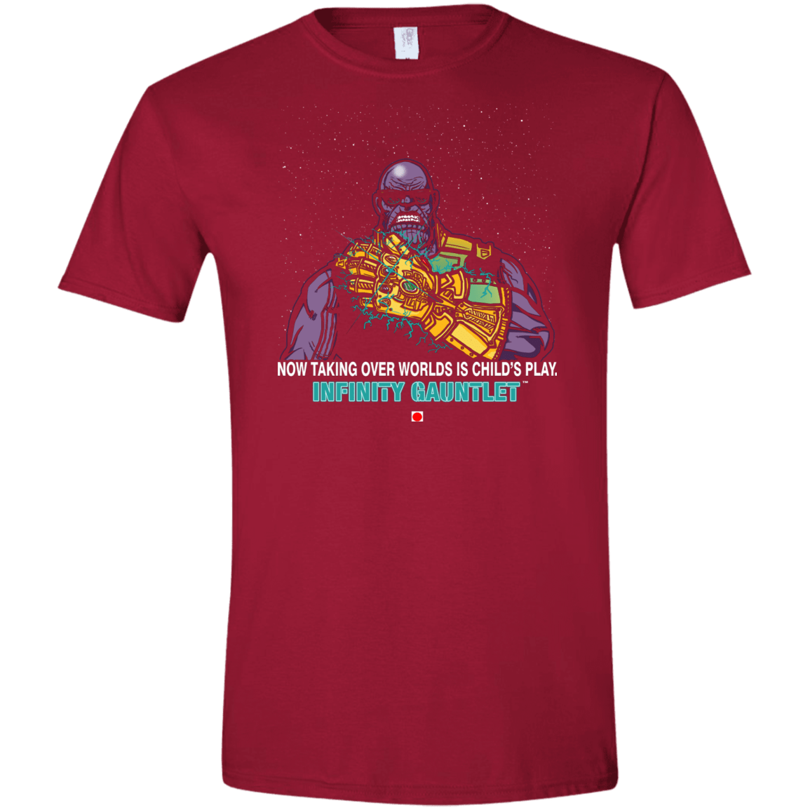 T-Shirts Cardinal Red / S Infinity Gear Men's Semi-Fitted Softstyle