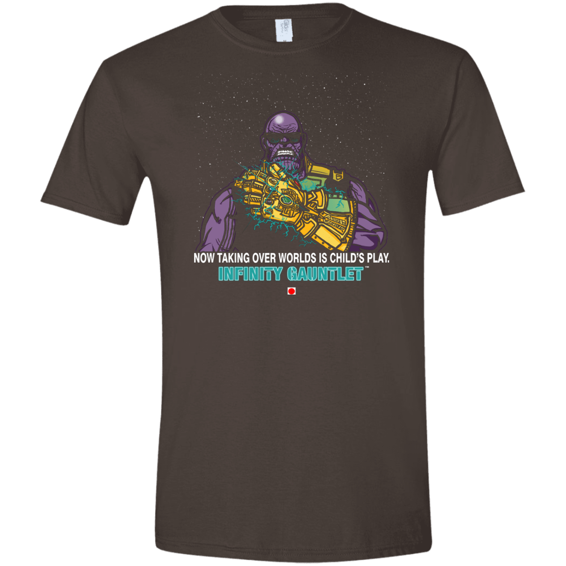 T-Shirts Dark Chocolate / S Infinity Gear Men's Semi-Fitted Softstyle