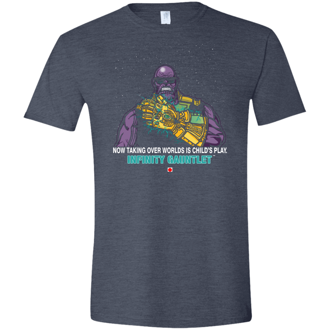 T-Shirts Heather Navy / S Infinity Gear Men's Semi-Fitted Softstyle