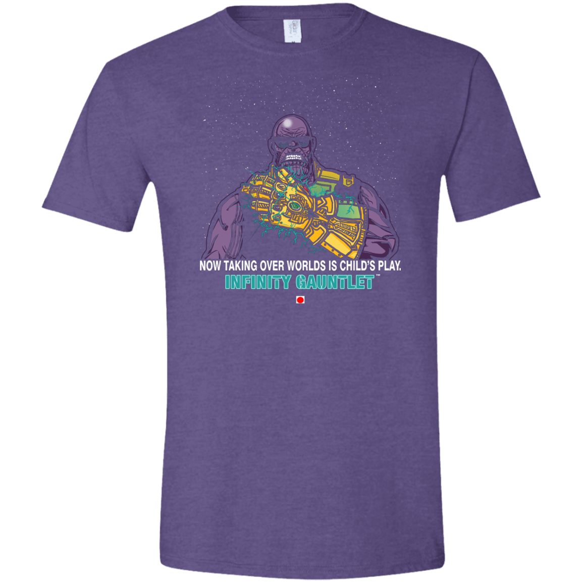 T-Shirts Heather Purple / S Infinity Gear Men's Semi-Fitted Softstyle