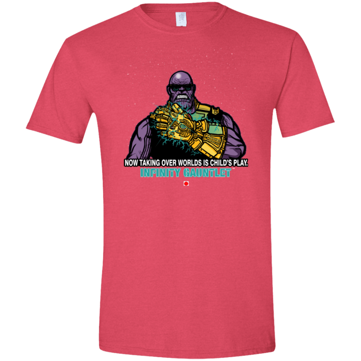 T-Shirts Heather Red / S Infinity Gear Men's Semi-Fitted Softstyle