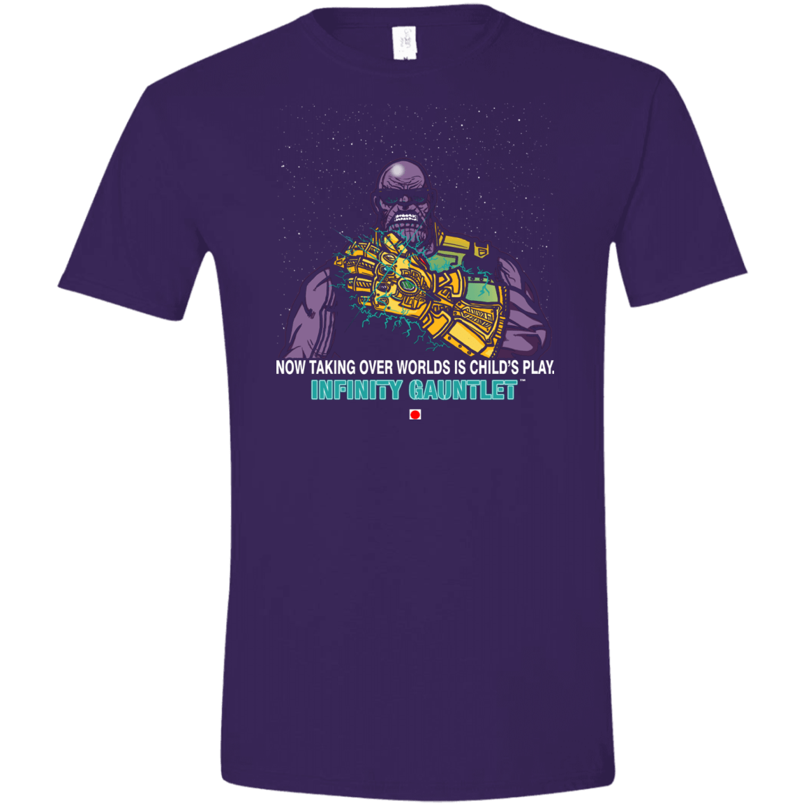 T-Shirts Purple / S Infinity Gear Men's Semi-Fitted Softstyle