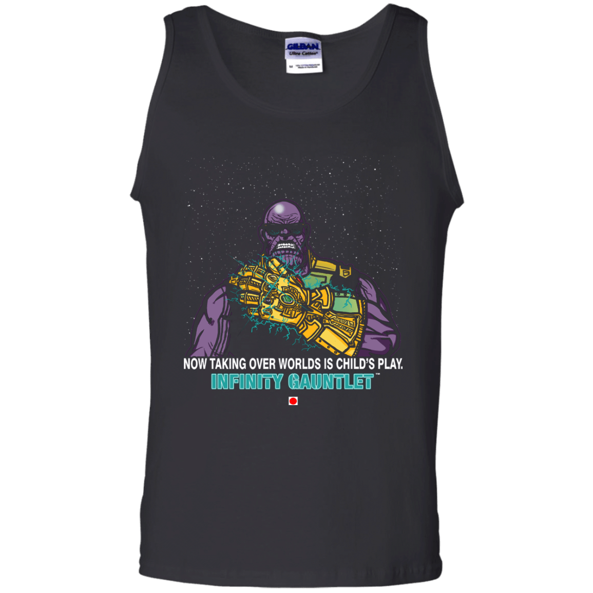 T-Shirts Black / S Infinity Gear Men's Tank Top