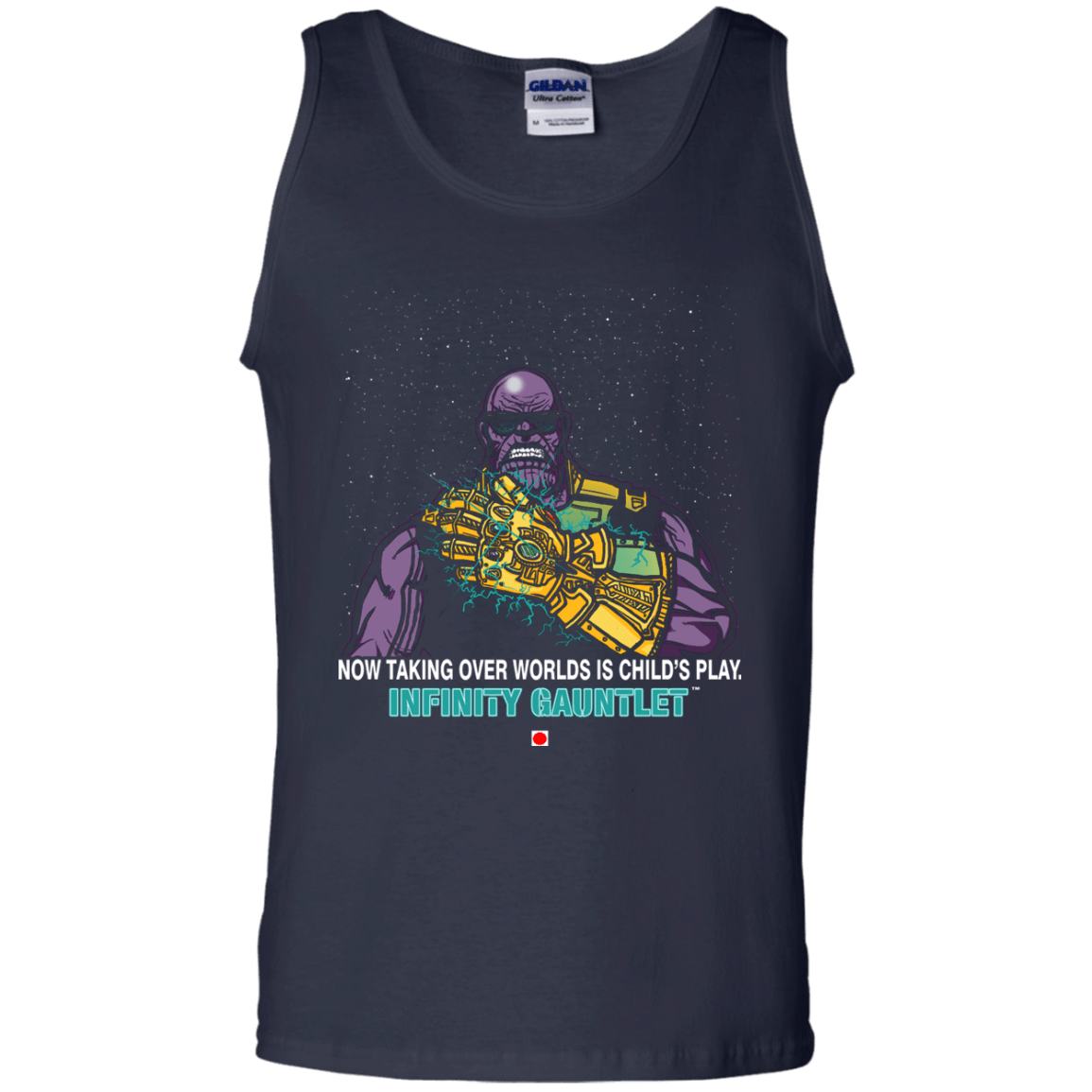 T-Shirts Navy / S Infinity Gear Men's Tank Top