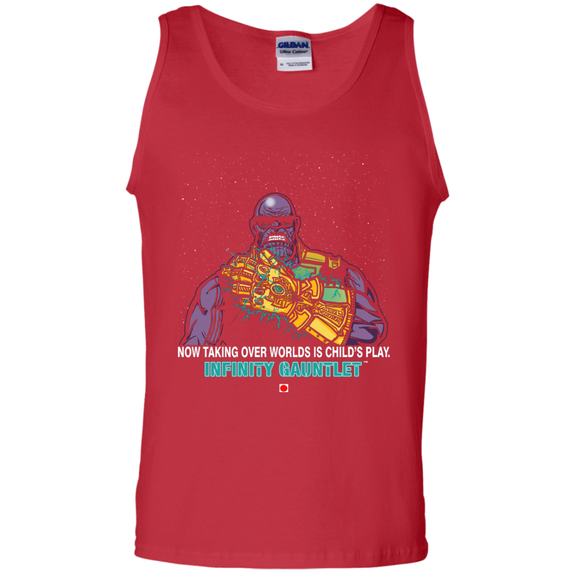 T-Shirts Red / S Infinity Gear Men's Tank Top