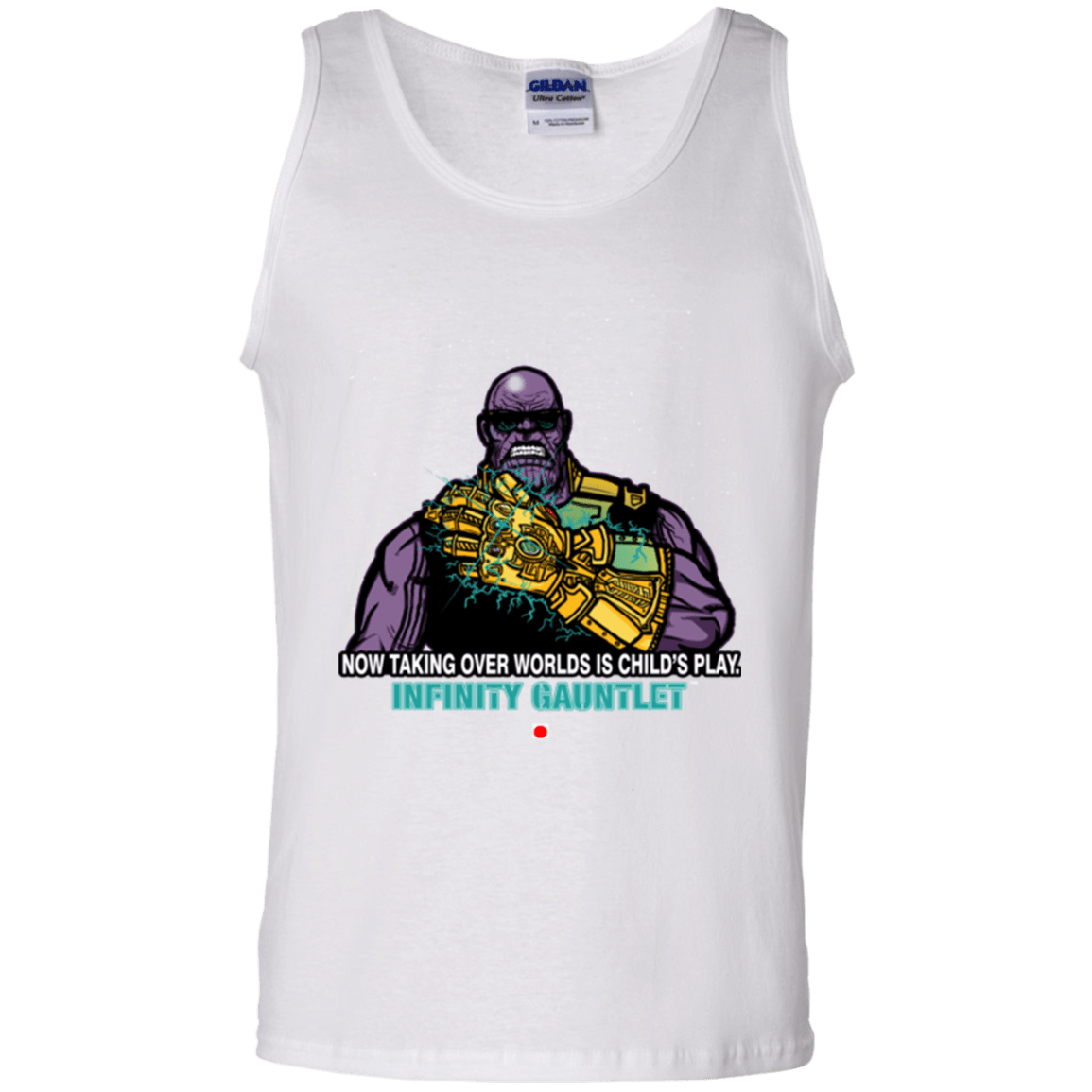 T-Shirts White / S Infinity Gear Men's Tank Top