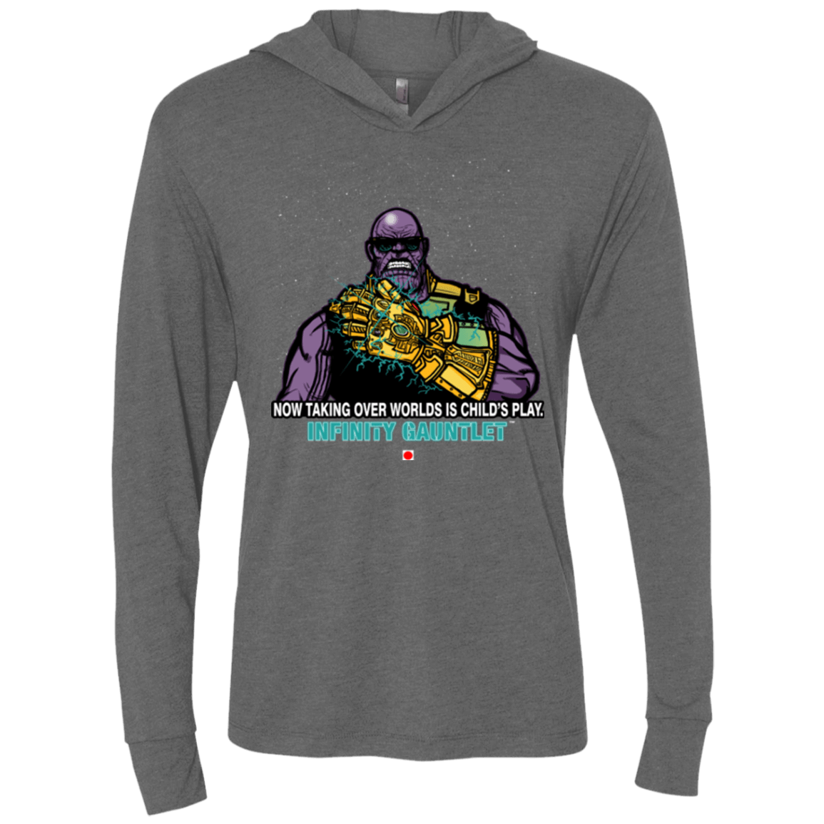 T-Shirts Premium Heather / X-Small Infinity Gear Triblend Long Sleeve Hoodie Tee