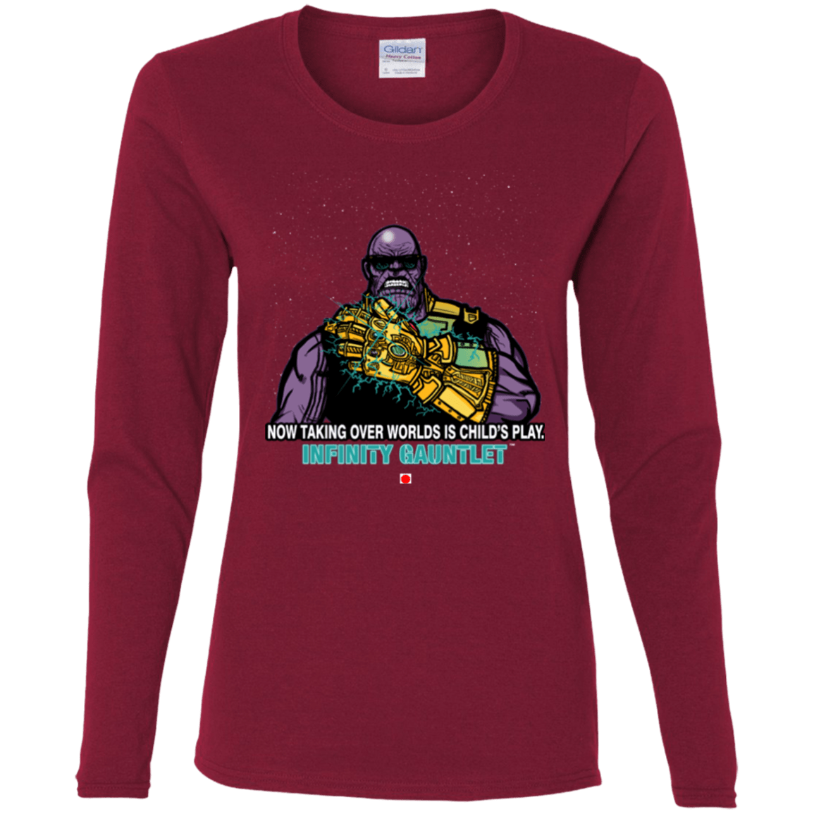 T-Shirts Cardinal / S Infinity Gear Women's Long Sleeve T-Shirt