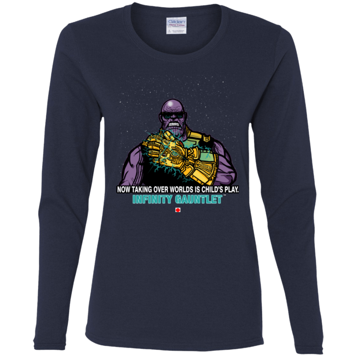 T-Shirts Navy / S Infinity Gear Women's Long Sleeve T-Shirt