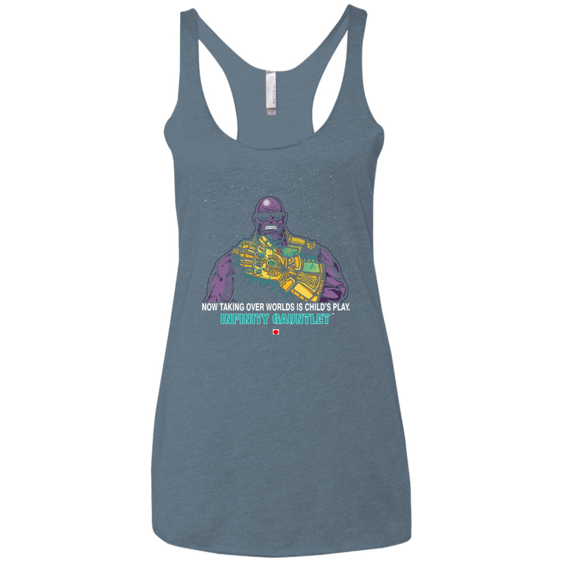 T-Shirts Indigo / X-Small Infinity Gear Women's Triblend Racerback Tank