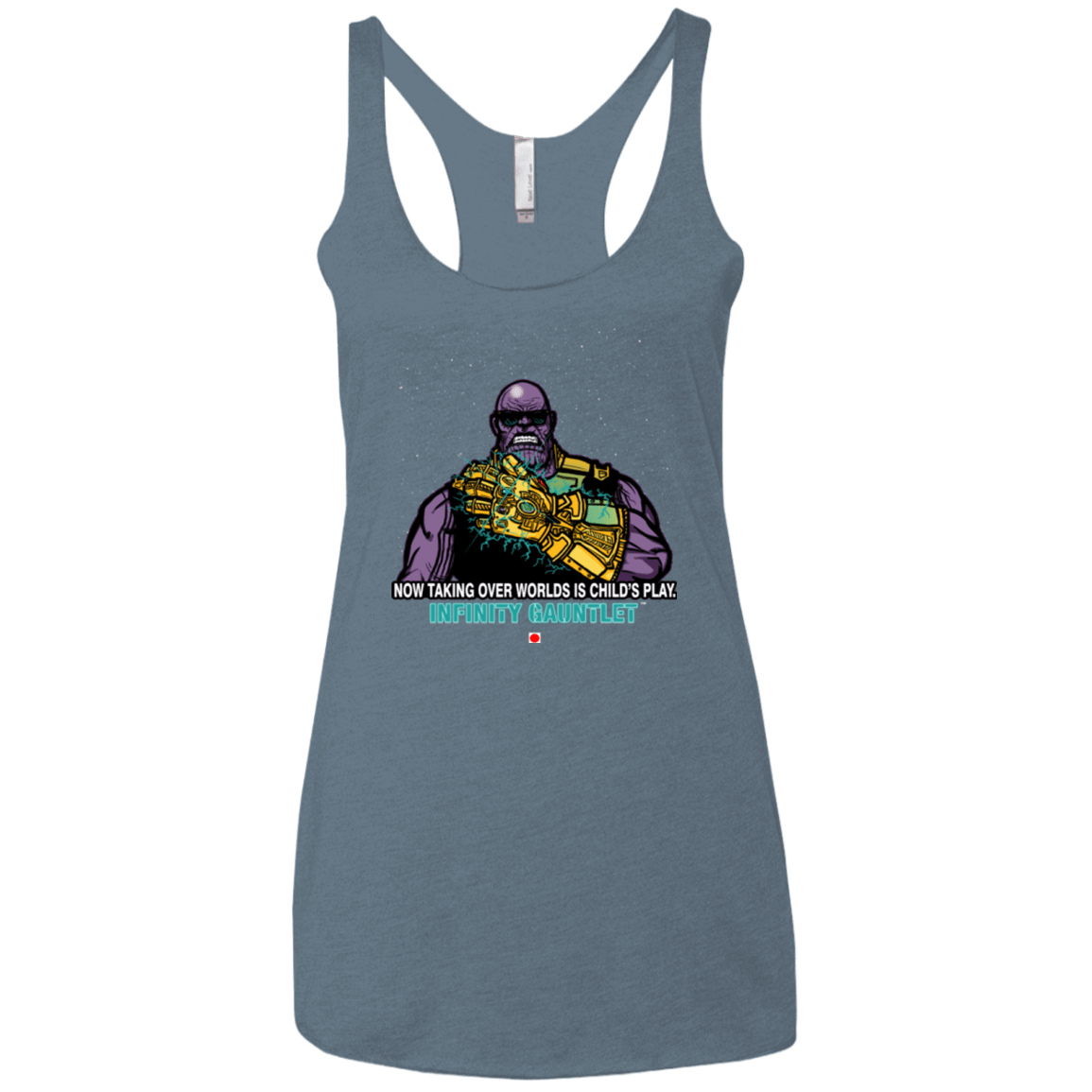 T-Shirts Indigo / X-Small Infinity Gear Women's Triblend Racerback Tank