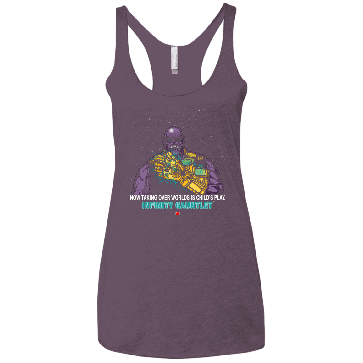 T-Shirts Vintage Purple / X-Small Infinity Gear Women's Triblend Racerback Tank