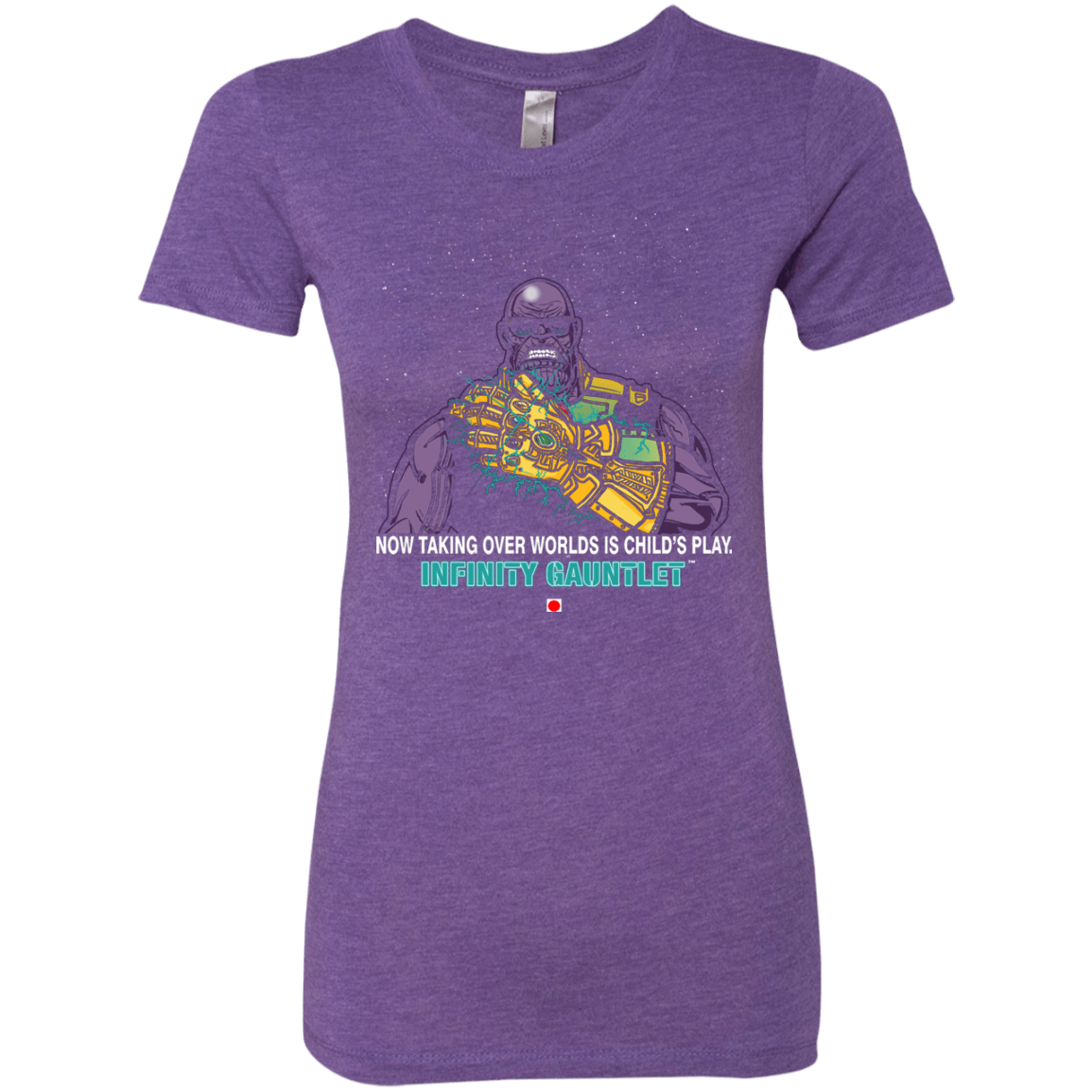 T-Shirts Purple Rush / S Infinity Gear Women's Triblend T-Shirt