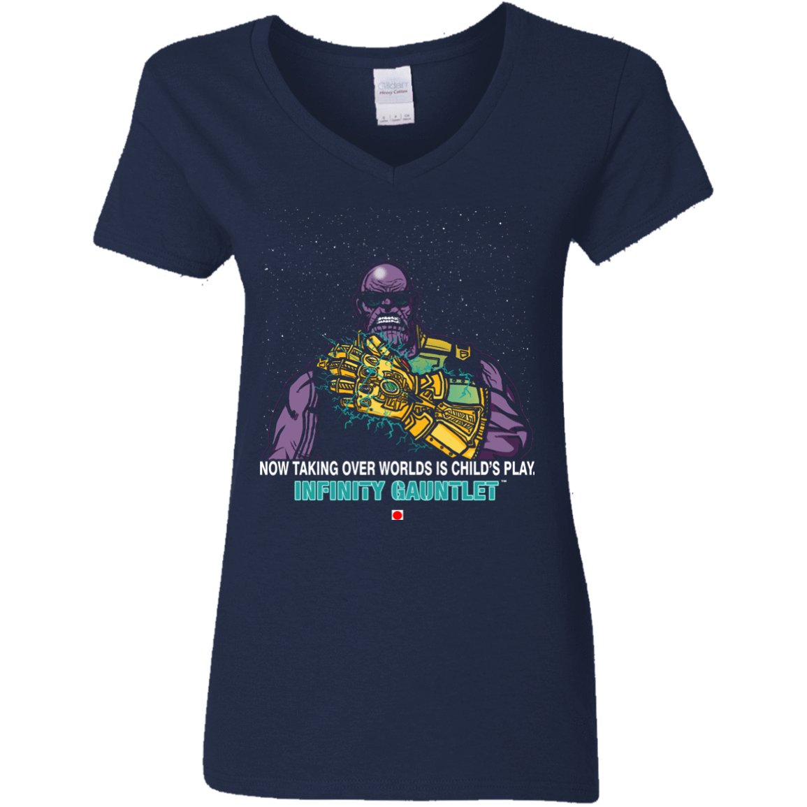 T-Shirts Navy / S Infinity Gear Women's V-Neck T-Shirt