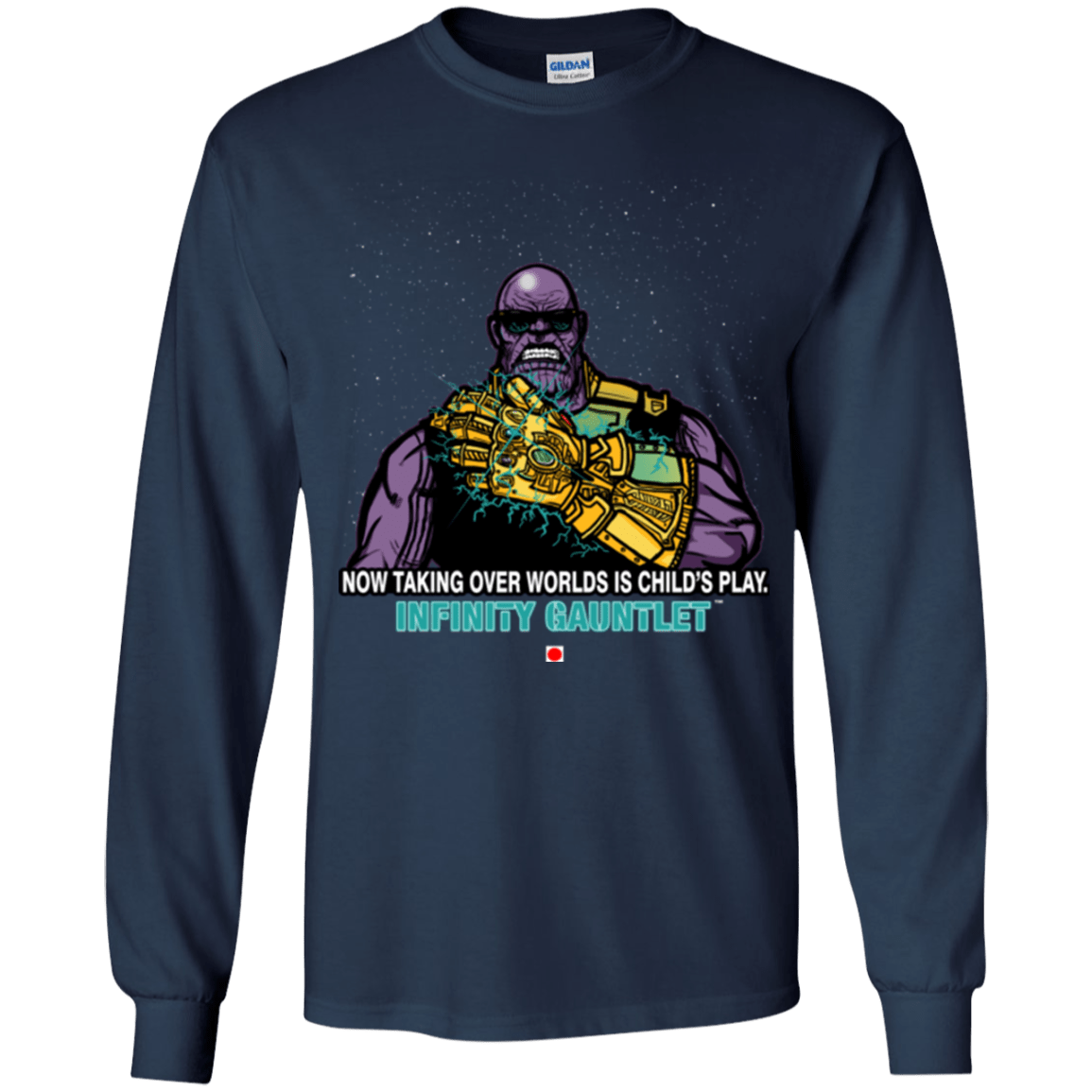 T-Shirts Navy / YS Infinity Gear Youth Long Sleeve T-Shirt