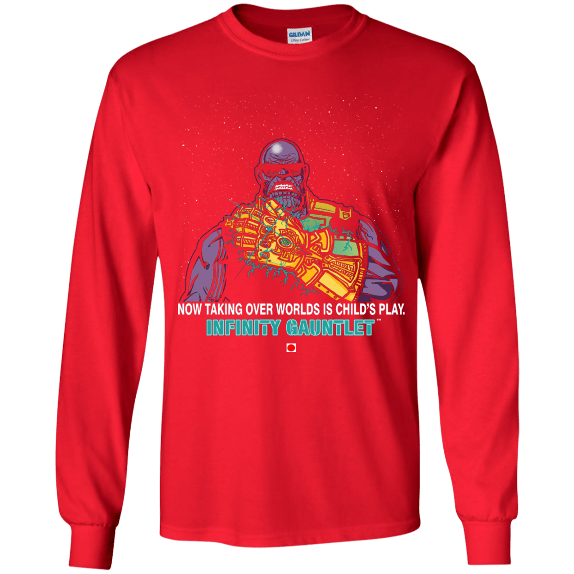 T-Shirts Red / YS Infinity Gear Youth Long Sleeve T-Shirt