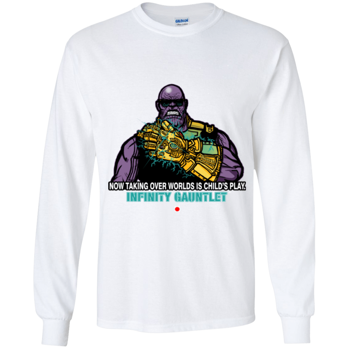 T-Shirts White / YS Infinity Gear Youth Long Sleeve T-Shirt