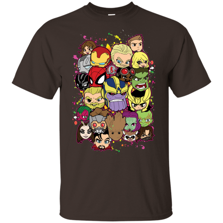 T-Shirts Dark Chocolate / S Infinity Heads T-Shirt