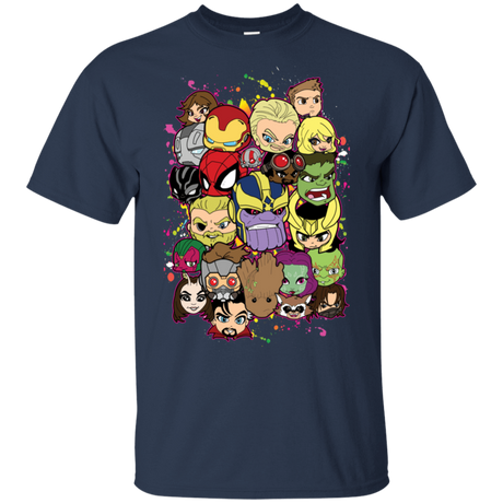 T-Shirts Navy / S Infinity Heads T-Shirt