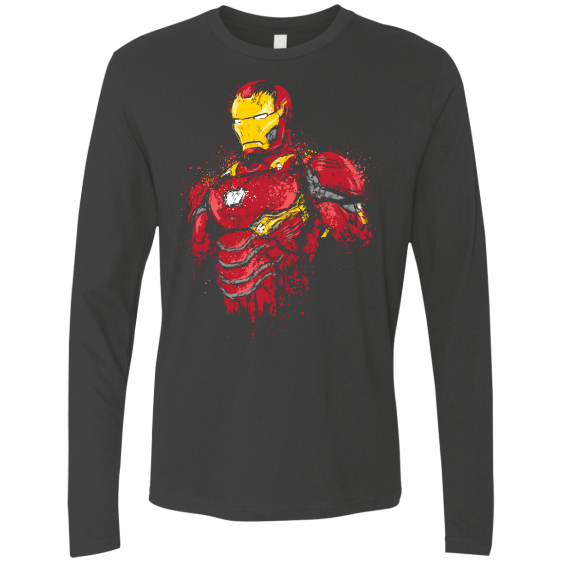 T-Shirts Heavy Metal / S Infinity Iron Men's Premium Long Sleeve