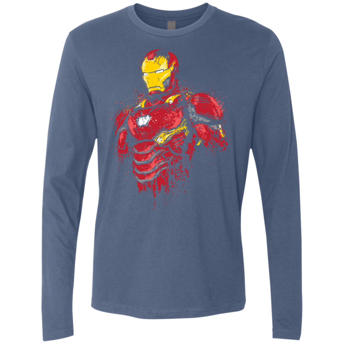 T-Shirts Indigo / S Infinity Iron Men's Premium Long Sleeve