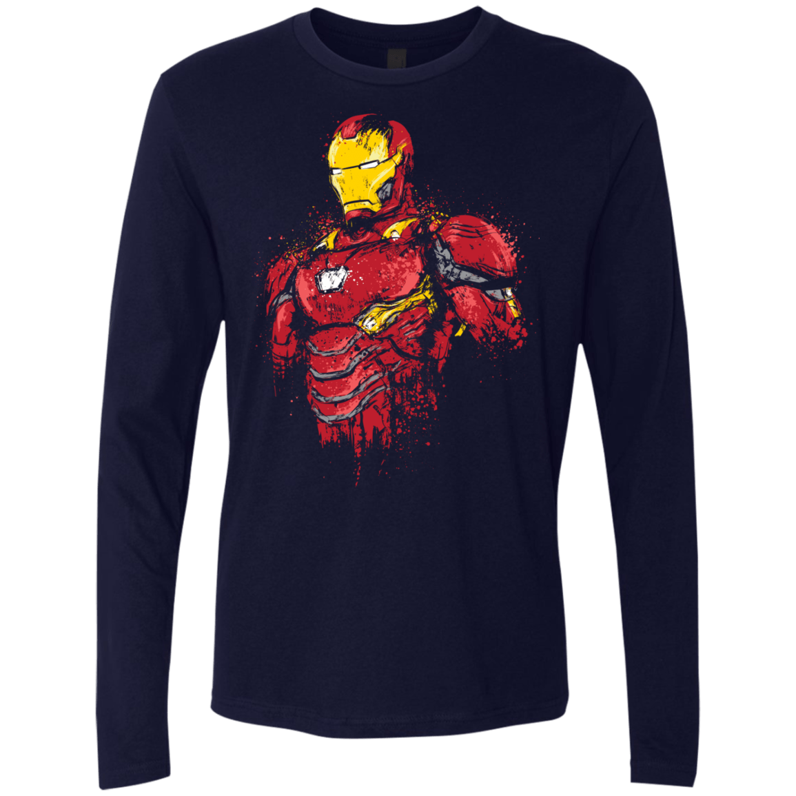 T-Shirts Midnight Navy / S Infinity Iron Men's Premium Long Sleeve