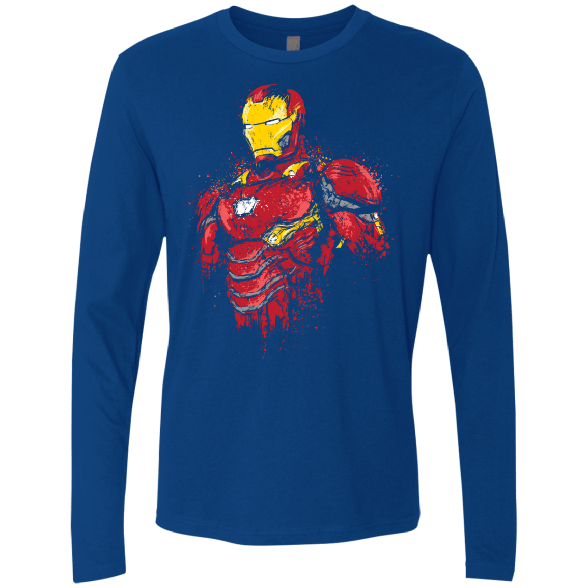 T-Shirts Royal / S Infinity Iron Men's Premium Long Sleeve