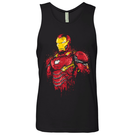 T-Shirts Black / S Infinity Iron Men's Premium Tank Top