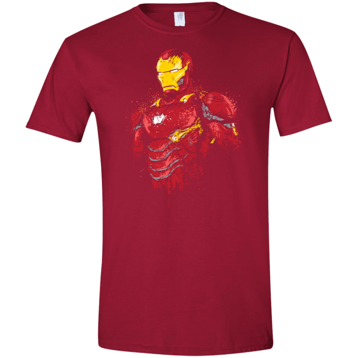 T-Shirts Cardinal Red / S Infinity Iron Men's Semi-Fitted Softstyle